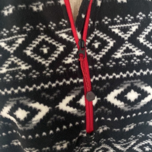 Womens Eddie Bauer Nordic 1/4 Zip Lolng Sleeve Mock Neck Pullover Jacket 2XL - Picture 2 of 6